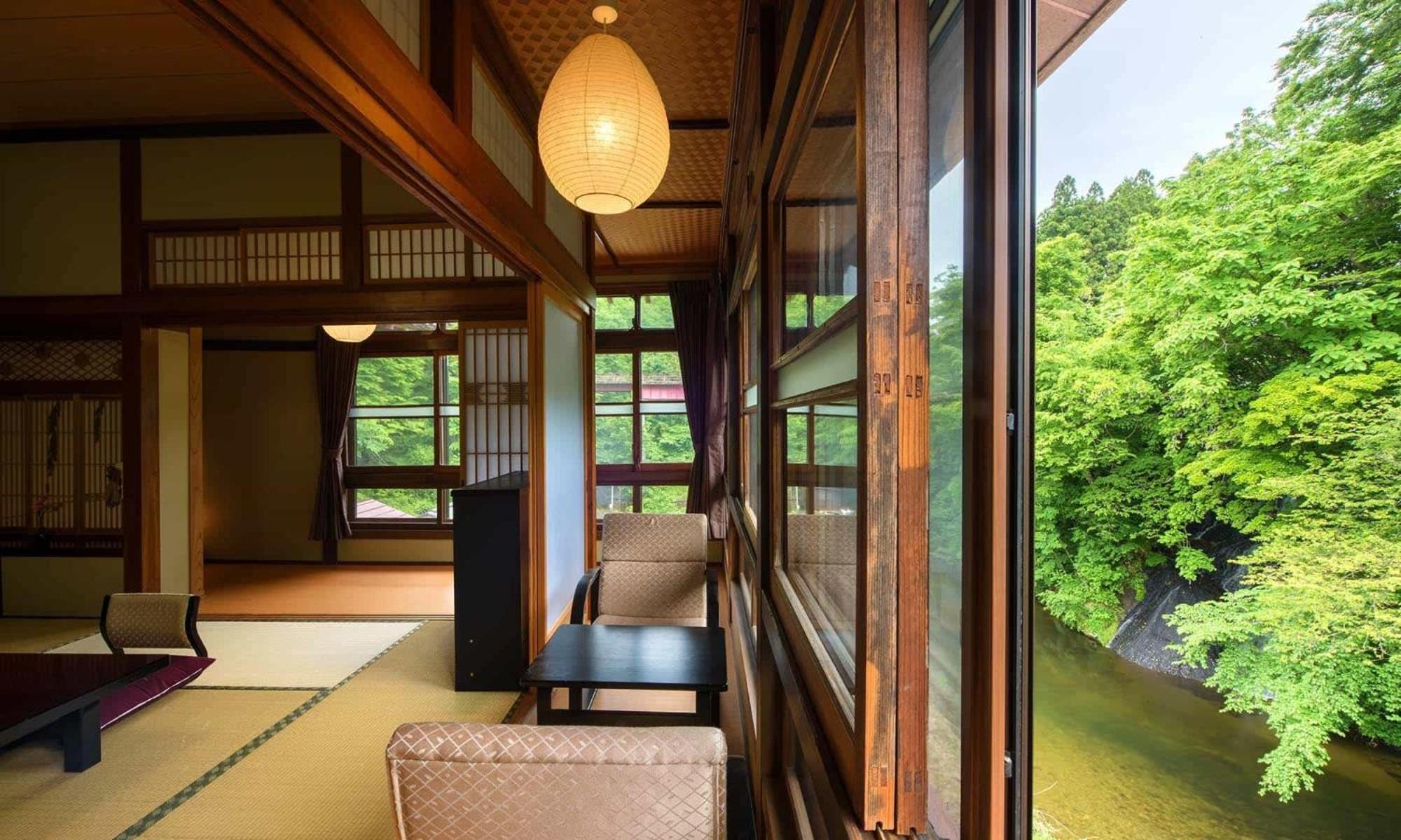 鉛温泉 藤三旅館 花巻市 エクステリア 写真